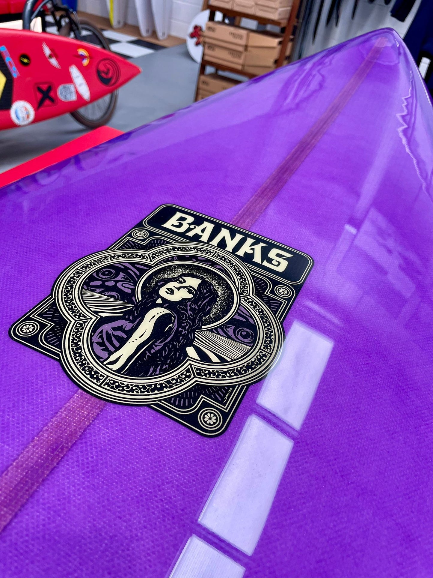 Prancha Surf Jim Banks Revolution (Semi Gun/Gun) 7´6