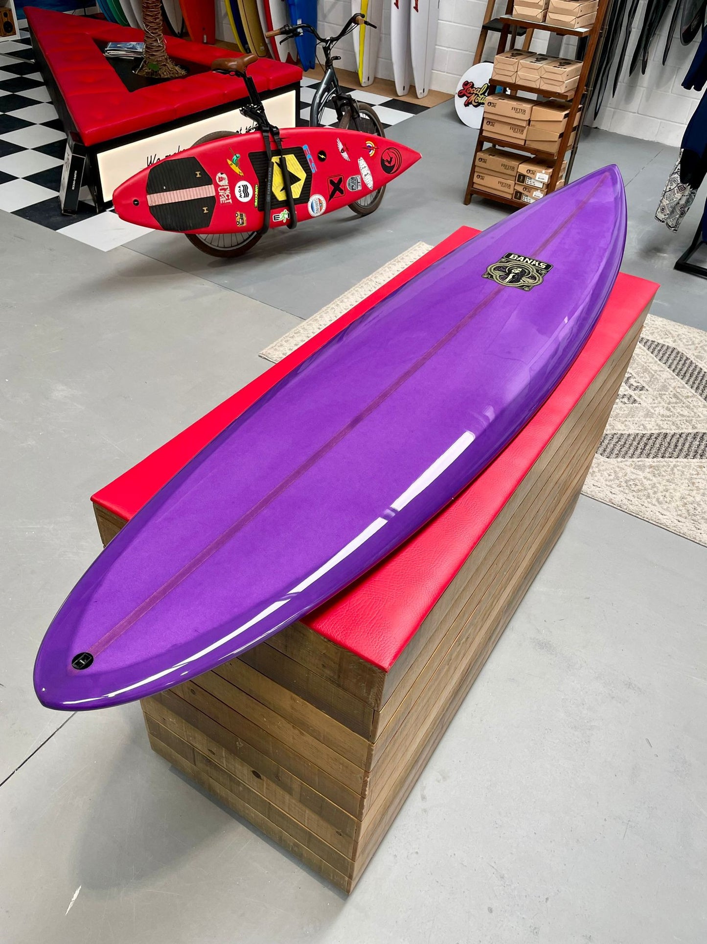 Prancha Surf Jim Banks Revolution (Semi Gun/Gun) 7´6