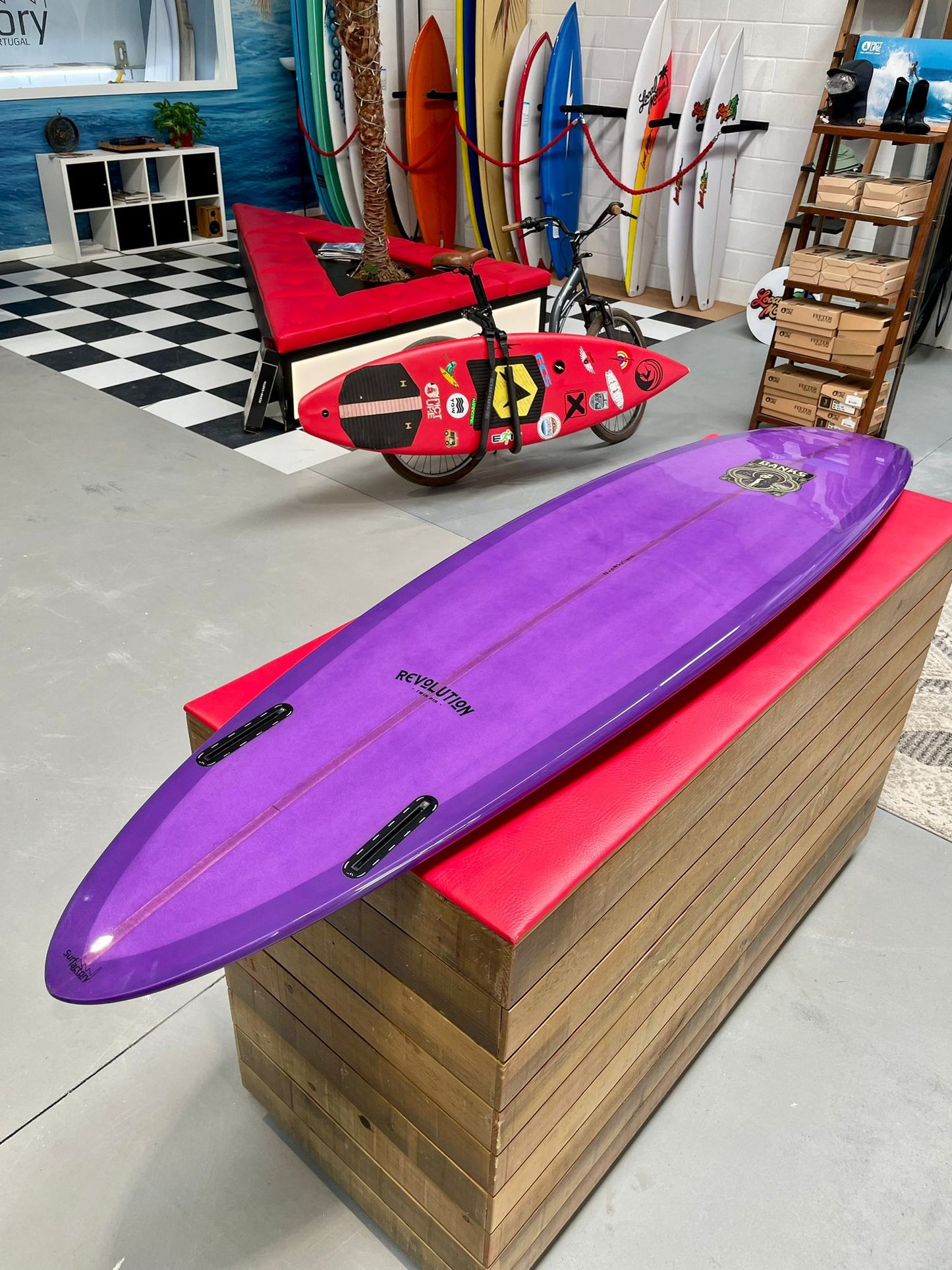 Prancha Surf Jim Banks Revolution (Semi Gun/Gun) 7´6