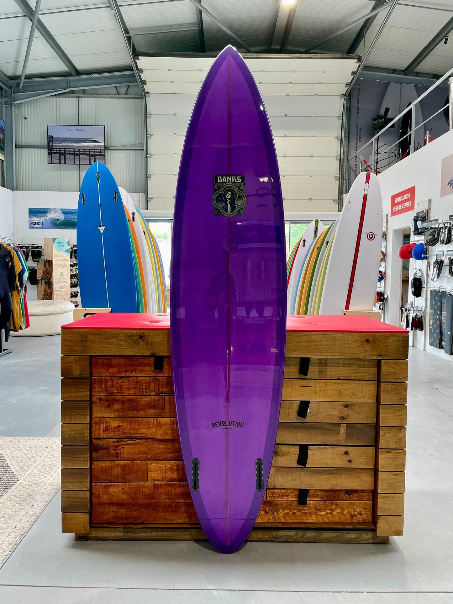 Prancha Surf Jim Banks Revolution (Semi Gun/Gun) 7´6